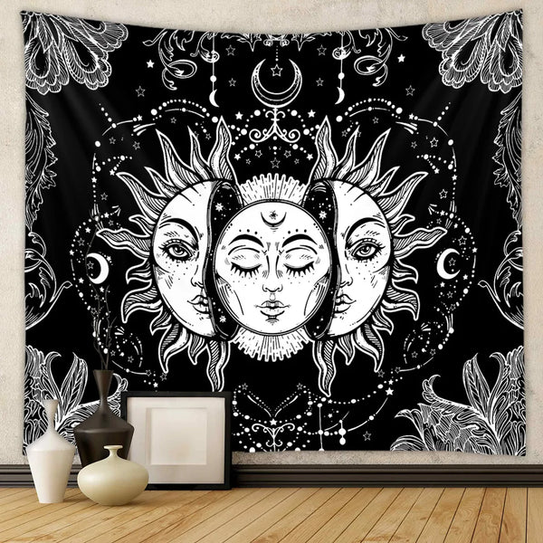 Mandala Flower Tapestry-ToShay.org