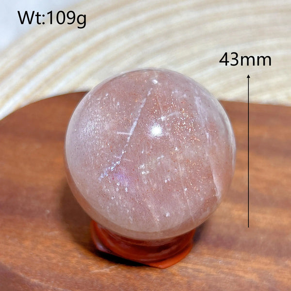 Pink Moonstone Ball-ToShay.org