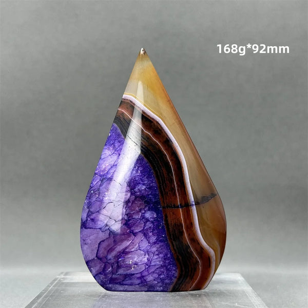 Purple Agate Torch-ToShay.org