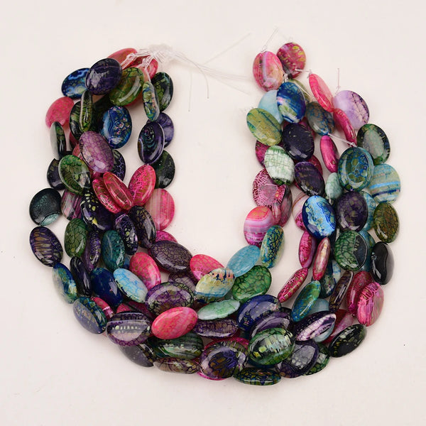 Mixed Fire Agate Beads-ToShay.org