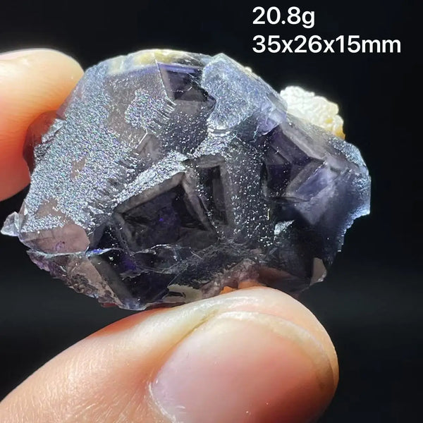 Blue Fluorite Crystal-ToShay.org