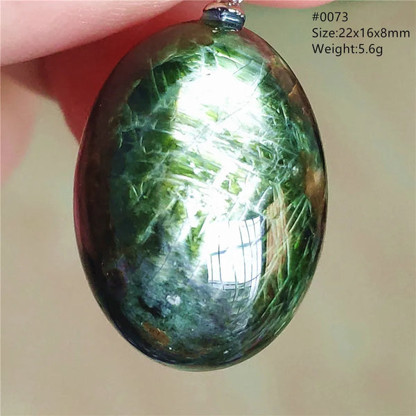 Green Diopside Pendant-ToShay.org