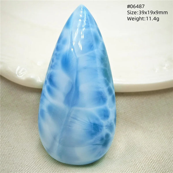 Blue Larimar Pendant-ToShay.org