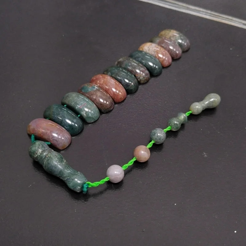 Green Agate Bead Tasbih-ToShay.org
