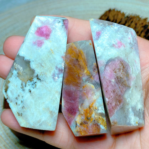 Pink Tourmaline Slice-ToShay.org