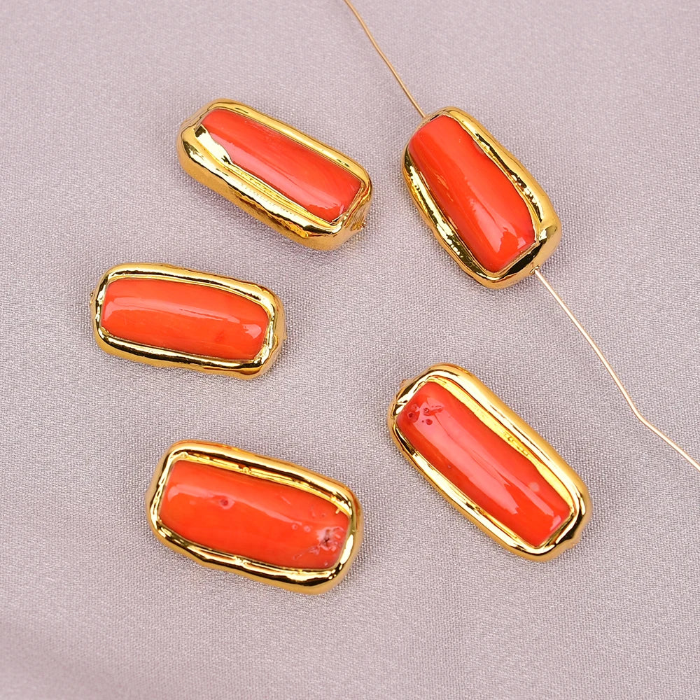 Orange Coral Beads-ToShay.org