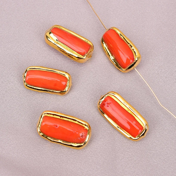 Orange Coral Beads-ToShay.org