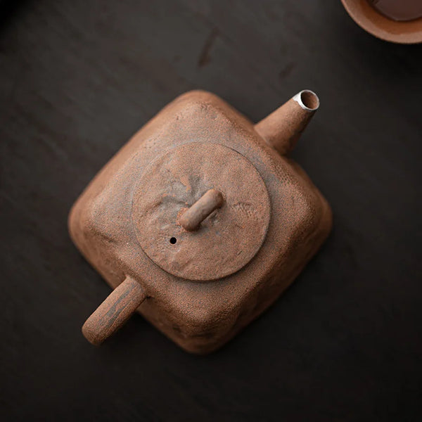 Stoneware Rock Clay Teapot-ToShay.org