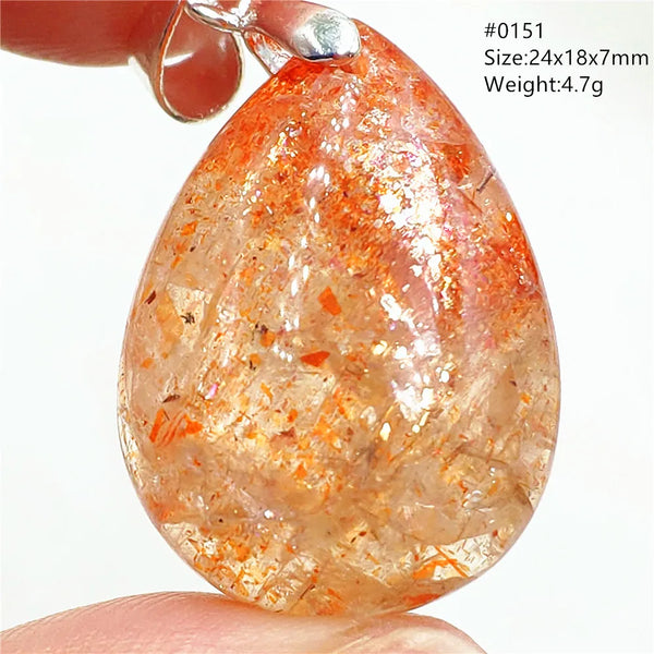 Orange Sunstone Pendant-ToShay.org