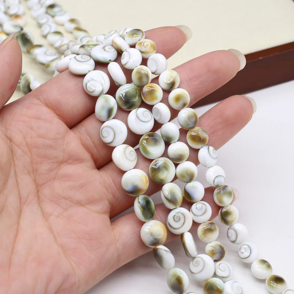 White Shell Beads-ToShay.org