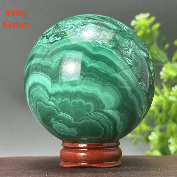 Green Malachite Ball-ToShay.org