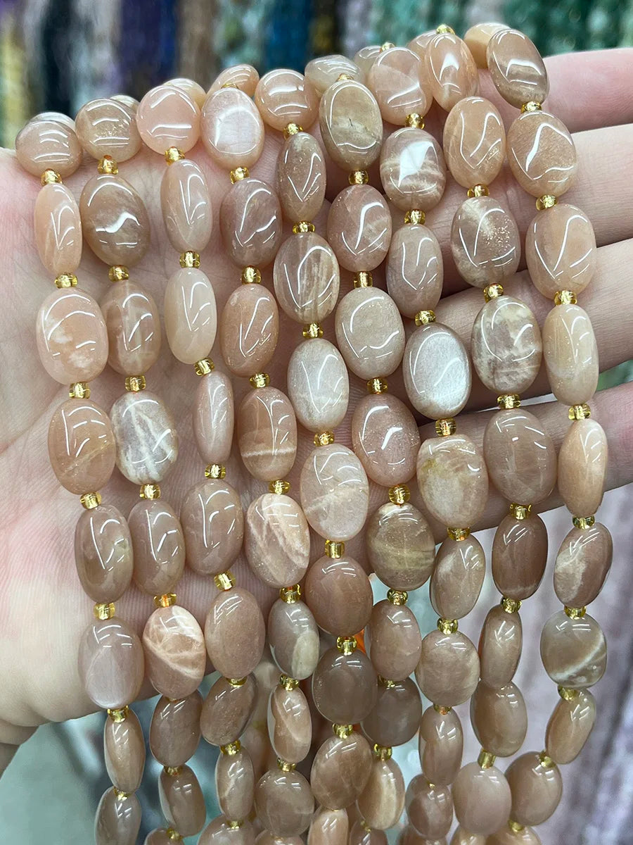 Caramel Sunstone Beads-ToShay.org