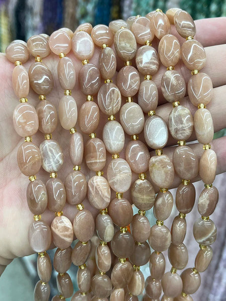 Caramel Sunstone Beads-ToShay.org