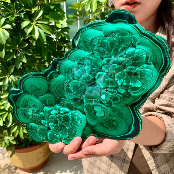Green Malachite Cluster-ToShay.org
