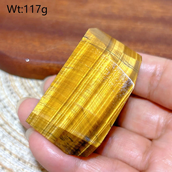 Blue Yellow Tiger Eye Stone-ToShay.org