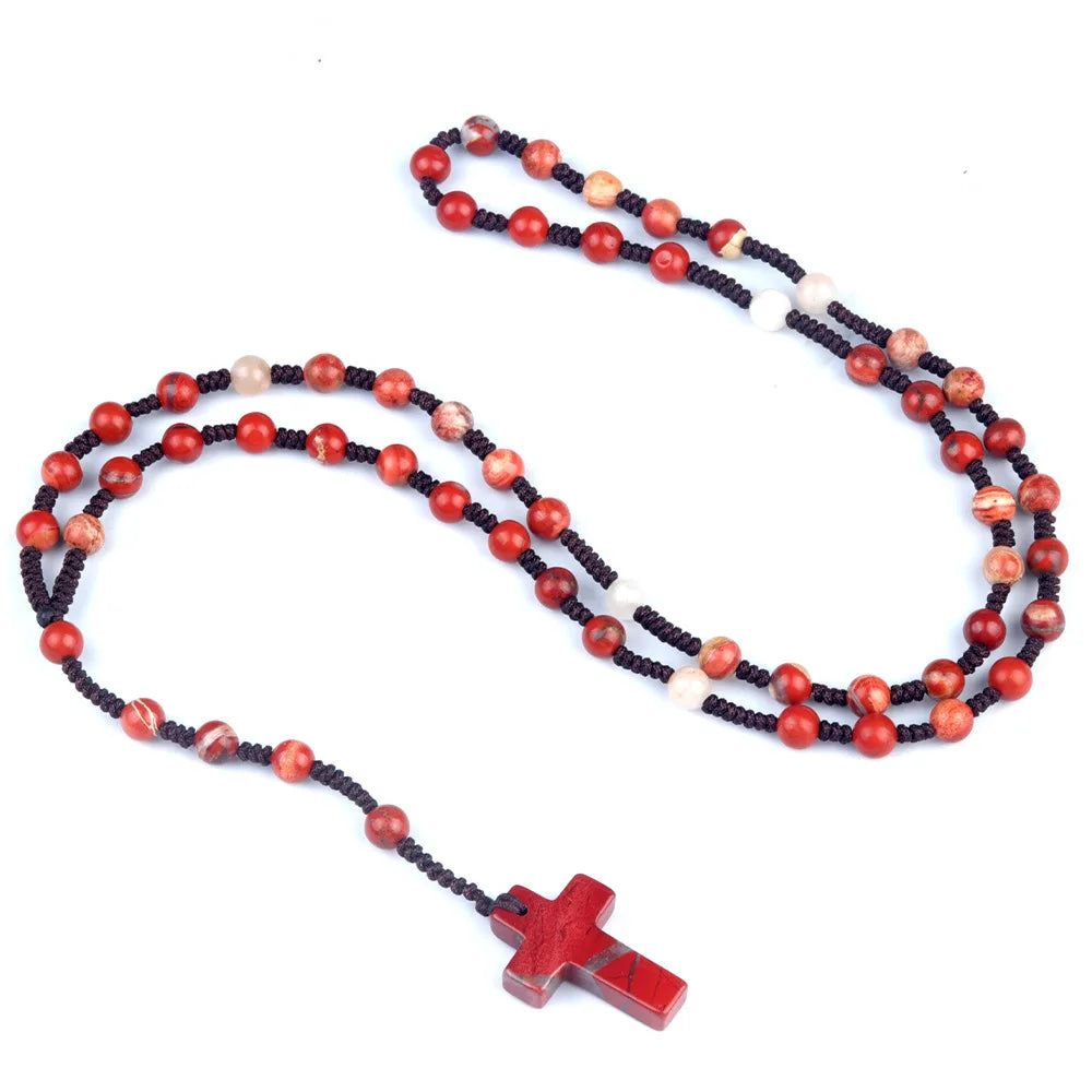 Mixed Crystal Bead Rosary-ToShay.org