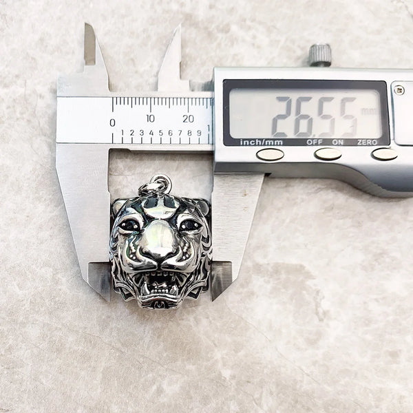 Silver Tiger Pendant-ToShay.org