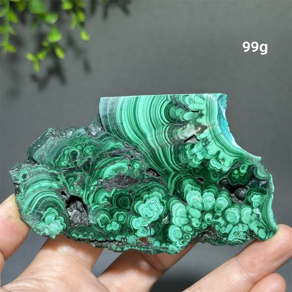 Green Malachite Slice-ToShay.org