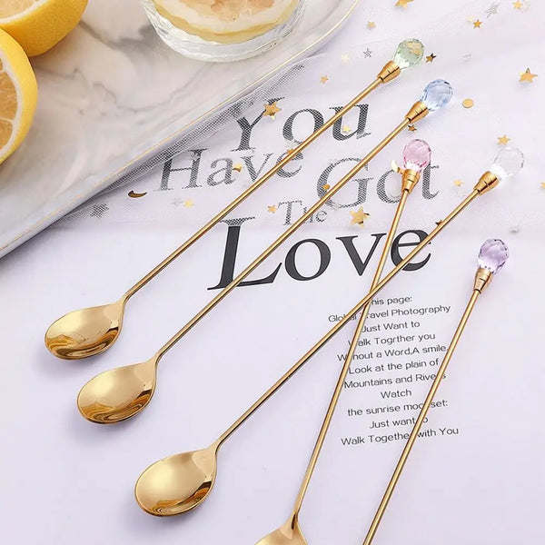 Crystal Tip Spoons-ToShay.org