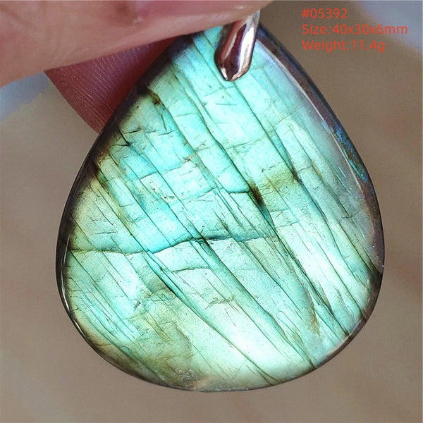 Blue Light Labradorite Pendant-ToShay.org