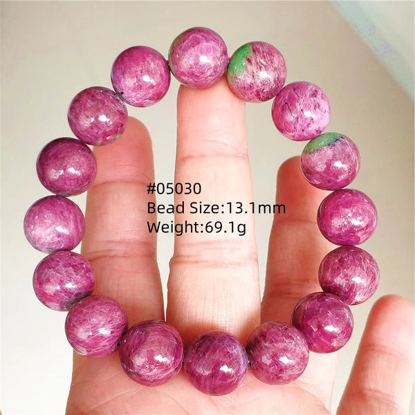 Red Ruby Zoisite Bracelet-ToShay.org