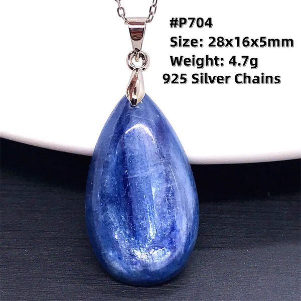 Blue Kyanite Pendant-ToShay.org