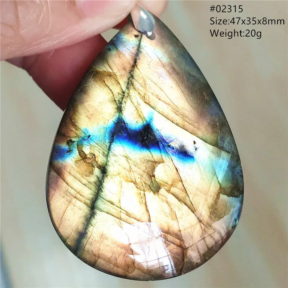 Blue Labradorite Pendant-ToShay.org