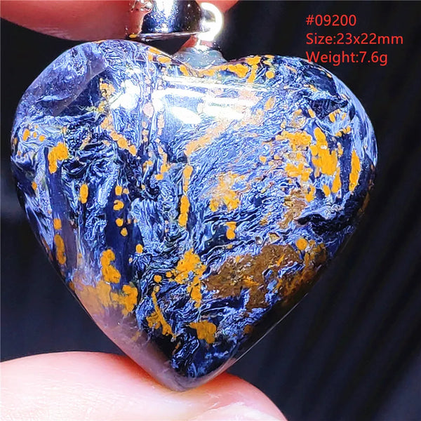 Blue Pietersite Chatoyant Pendant-ToShay.org