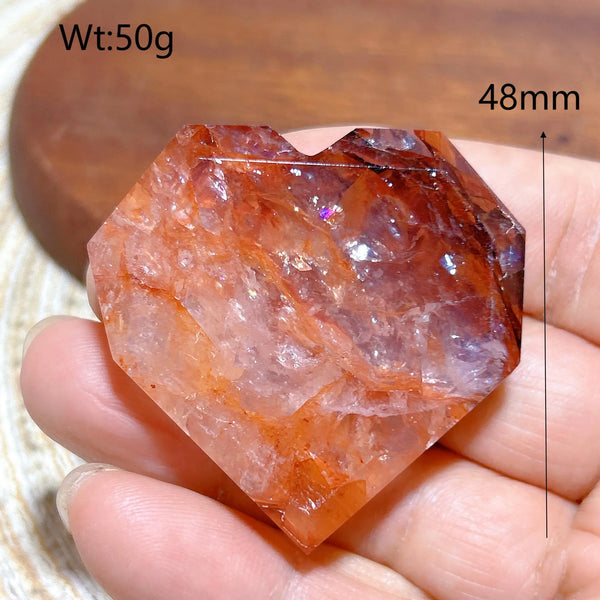 Orange Rainbow Fire Quartz-ToShay.org