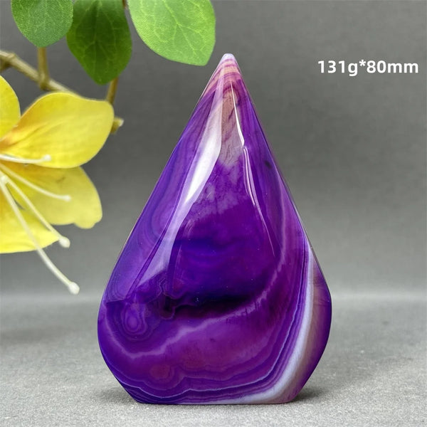 Purple Agate Torch-ToShay.org