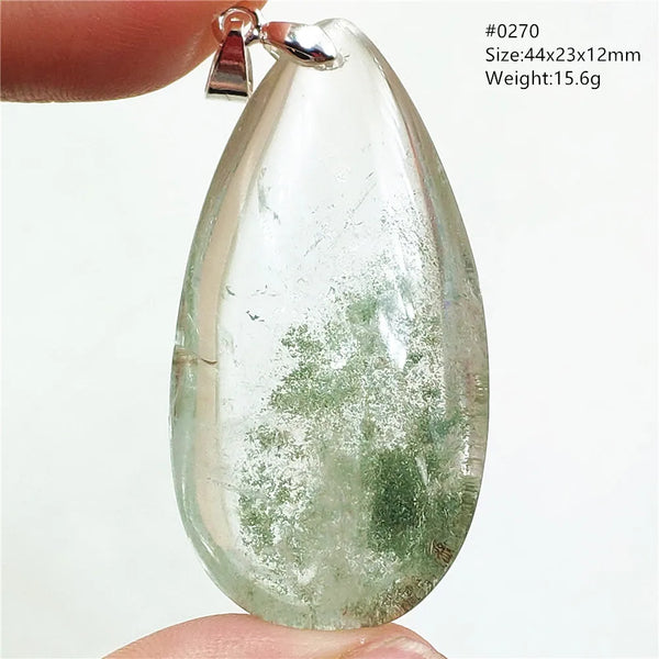 Green Phantom Quartz Pendant-ToShay.org