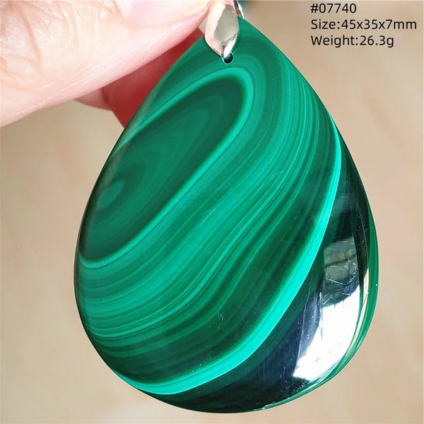 Green Malachite Pendant-ToShay.org