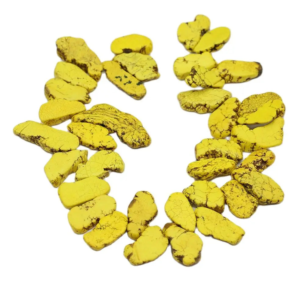 Yellow Turquoise Beads-ToShay.org