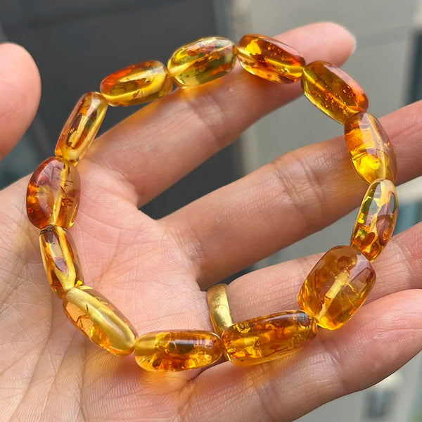 Yellow Amber Bracelet-ToShay.org