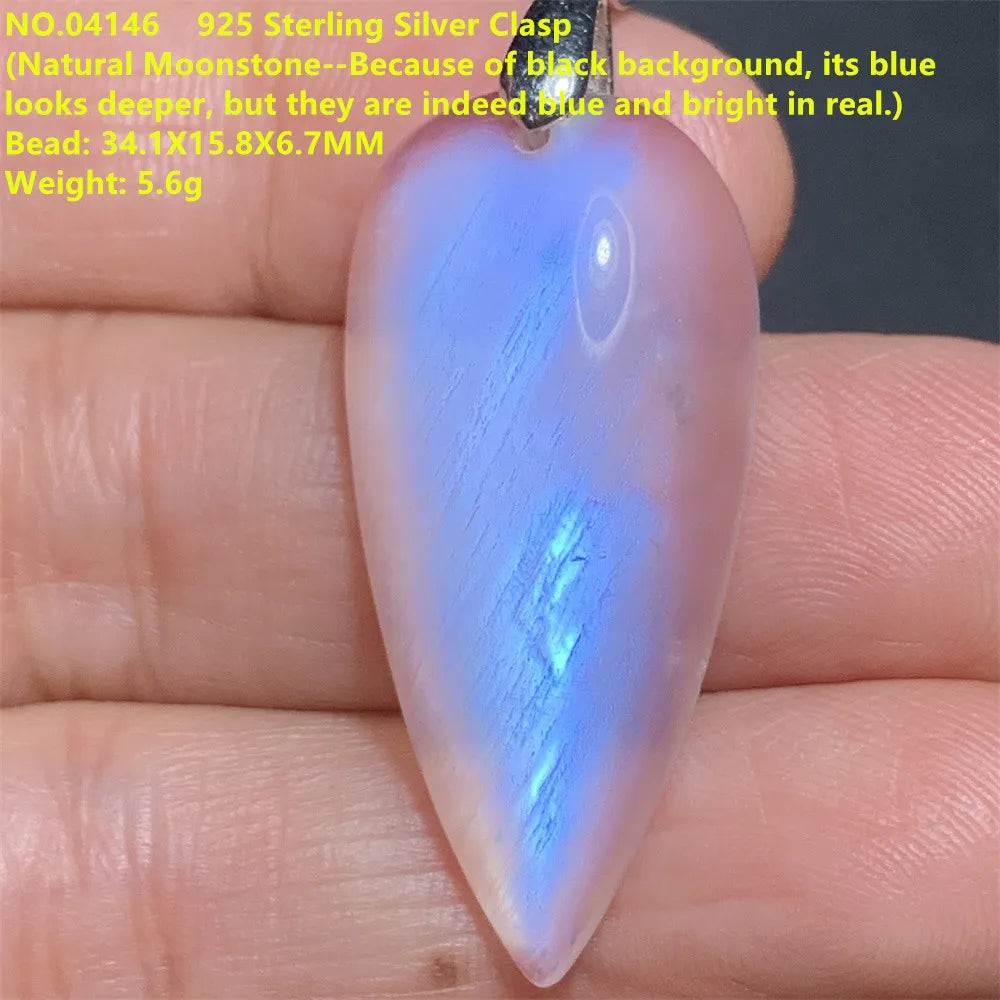 Blue Light Moonstone Pendants-ToShay.org