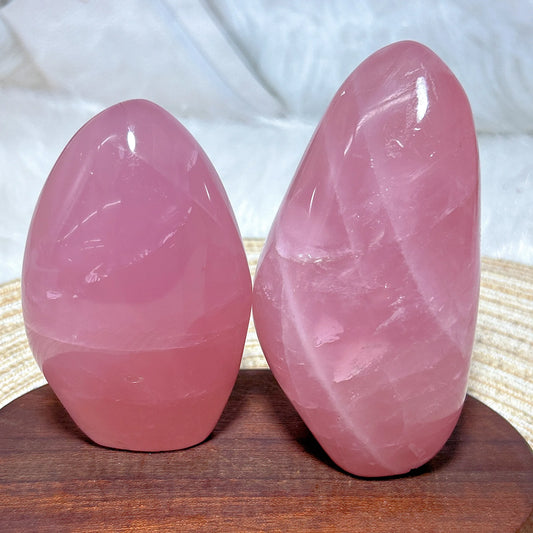 Pink Rose Quartz Flame-ToShay.org