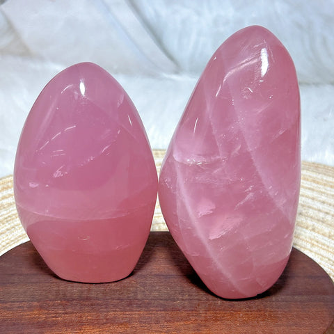 Pink Rose Quartz Flame-ToShay.org