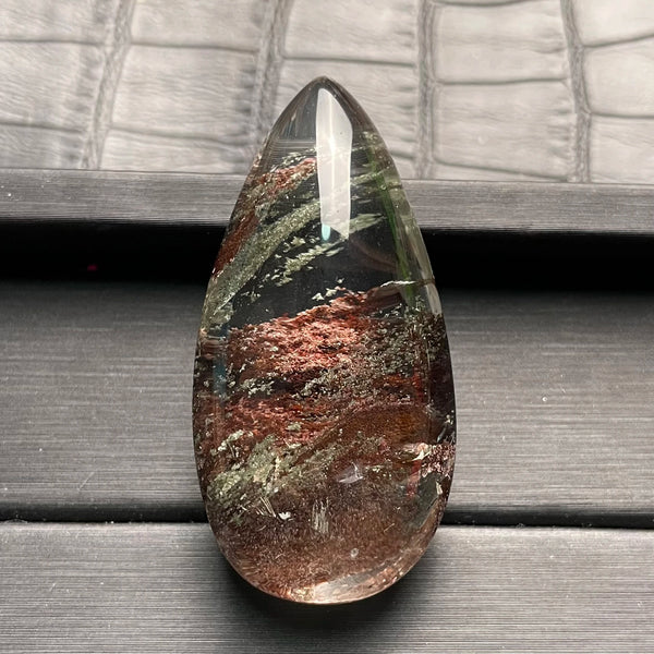 Green Phantom Crystal Pendant-ToShay.org