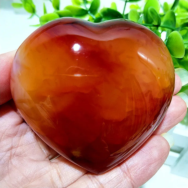 Red Agate Heart-ToShay.org