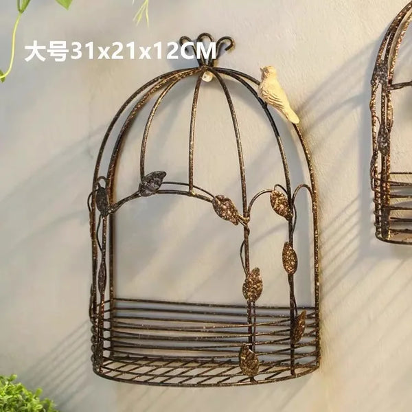Bird Cage Flower Basket-ToShay.org