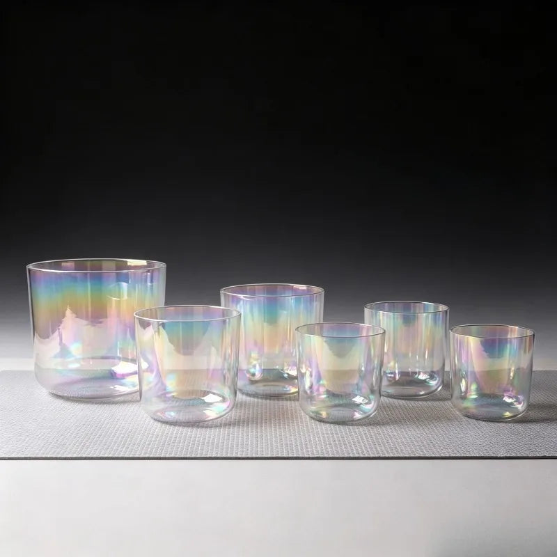 Clear Crystal Singing Bowls-ToShay.org