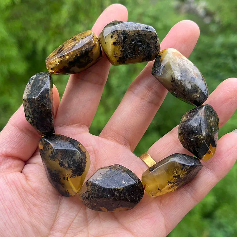 Yellow Amber Bracelet-ToShay.org