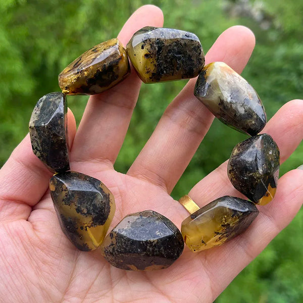 Yellow Amber Bracelet-ToShay.org