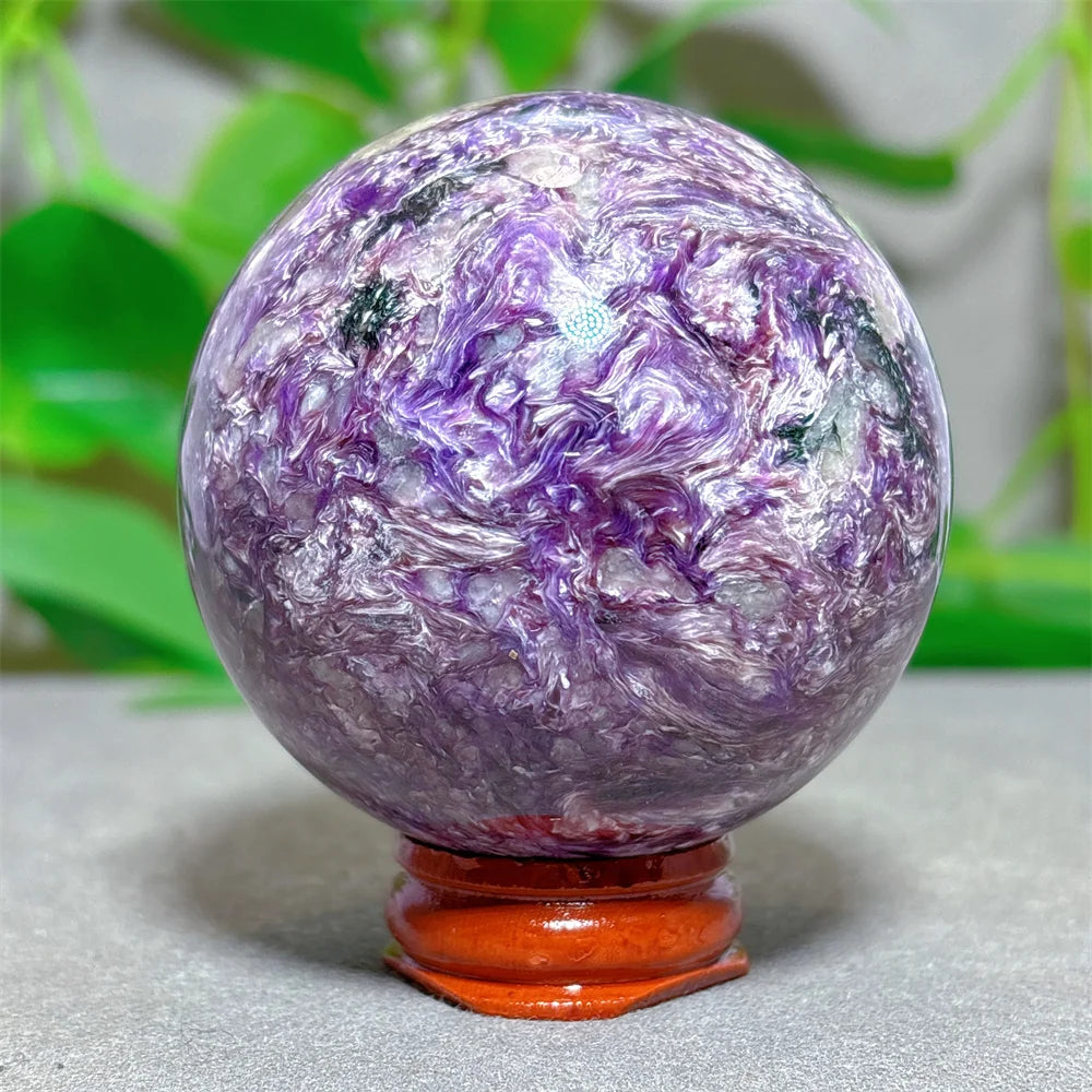 Purple Charoite Ball-ToShay.org