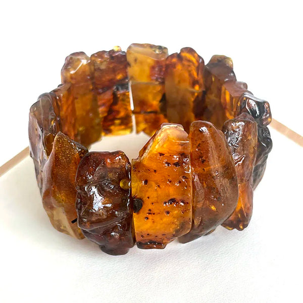 Yellow Amber Bracelet-ToShay.org