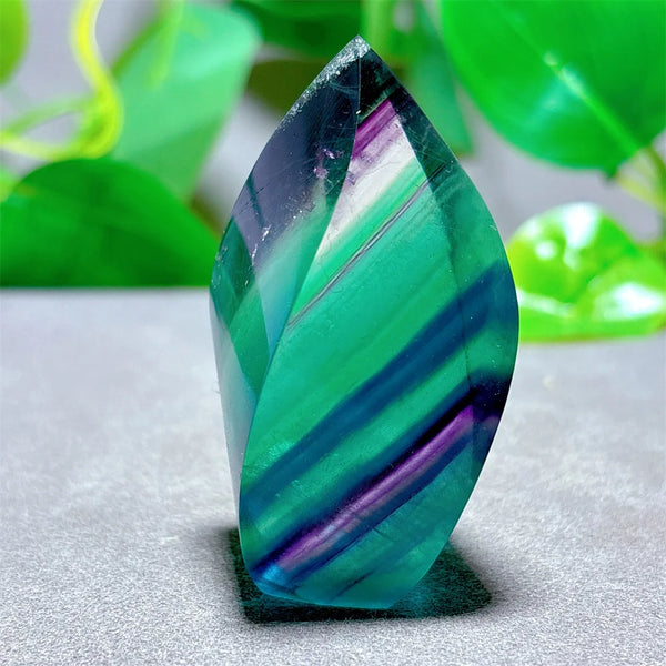Rainbow Fluorite Flame-ToShay.org