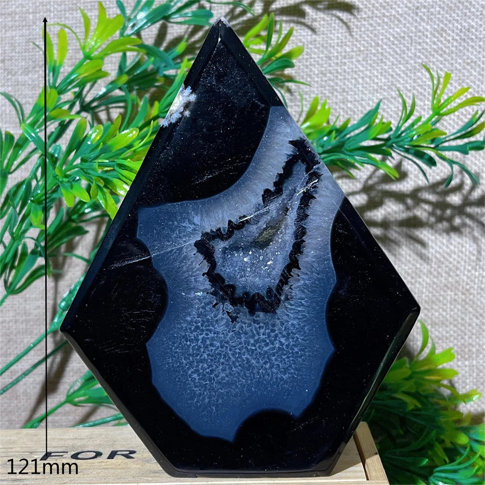 Black Agate Torch-ToShay.org