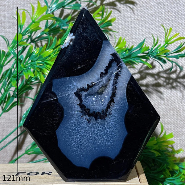 Black Agate Torch-ToShay.org