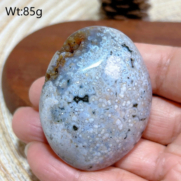 Ocean Jasper Palm Stone-ToShay.org