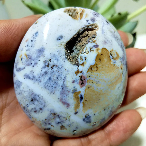Ocean Jasper Palm Stone-ToShay.org
